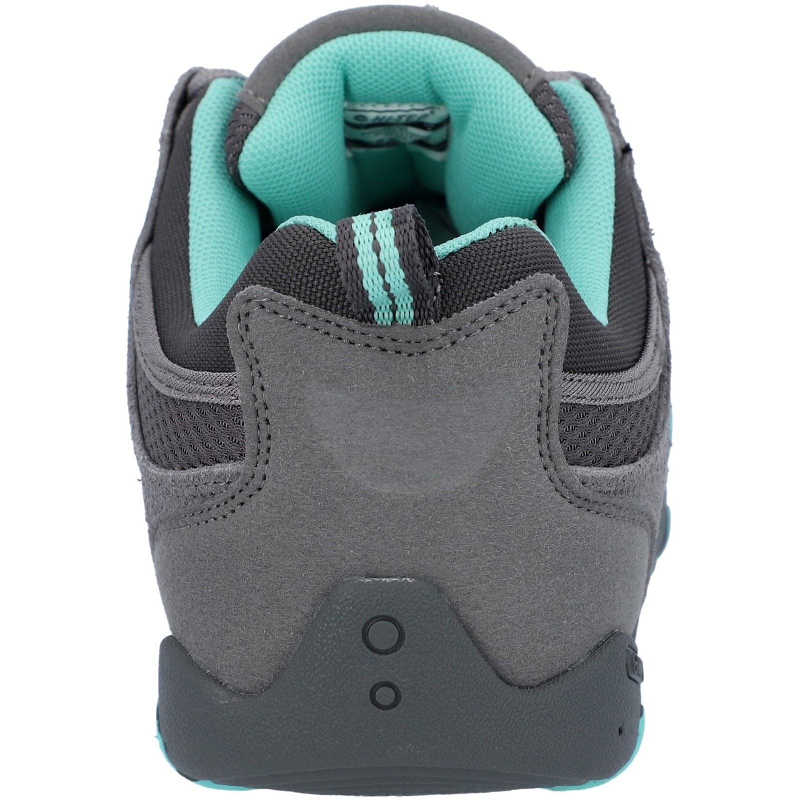 Hi-Tec Quadra II Femmes Suédoises Bottes De Randonnée Gris/menthe