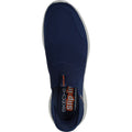 Skechers Ultra Flex 3.0 Smooth Step Baskets Homme En Toile Bleu Marine