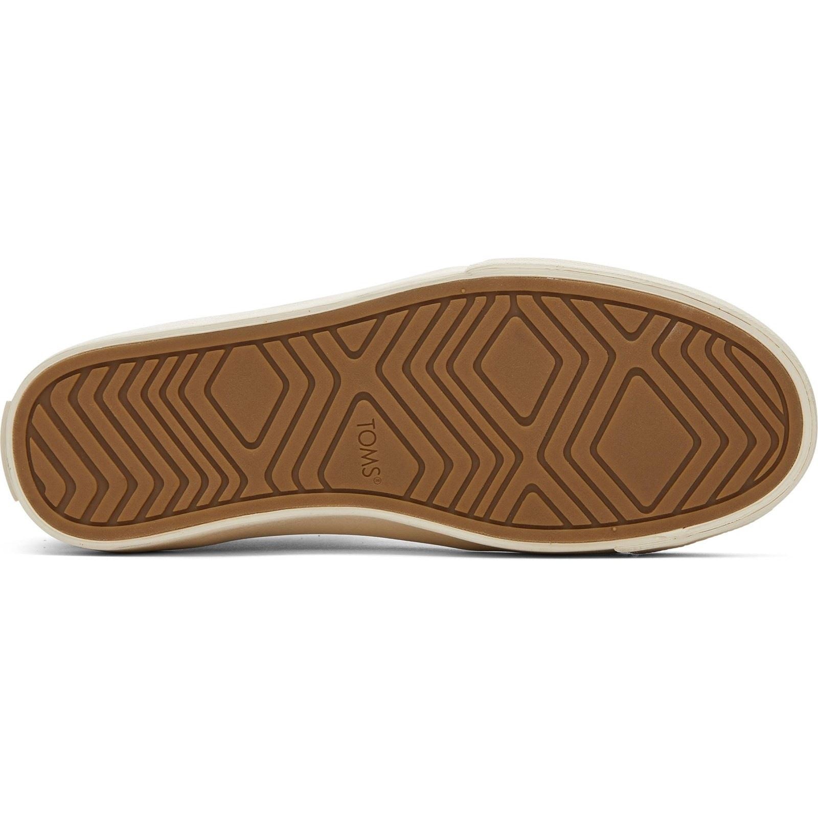 TOMS Fenix Platform Bottines Plates En Cuir Pour Femmes En Vetiver Gris