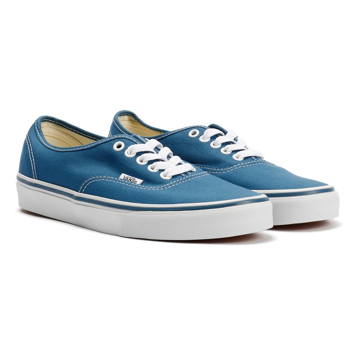 Vans Authentic Baskets Bleues En Toile
