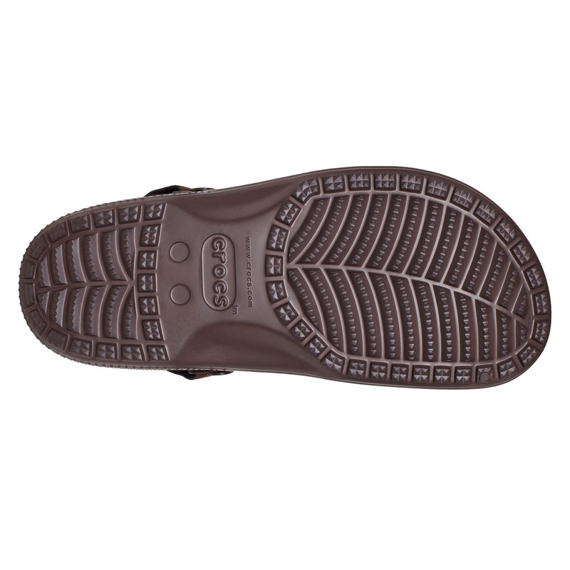 Crocs Yukon Vista II Sabots pour hommes en Synthétique, couleur espresso/champignon