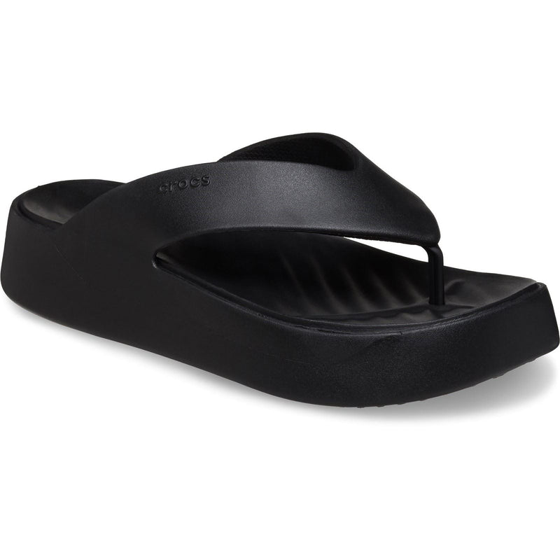 Crocs Getaway Platform sandales noires pour femme en thermoplastique