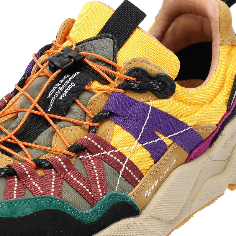 Flower Mountain Iwano Baskets En Daim Jaune