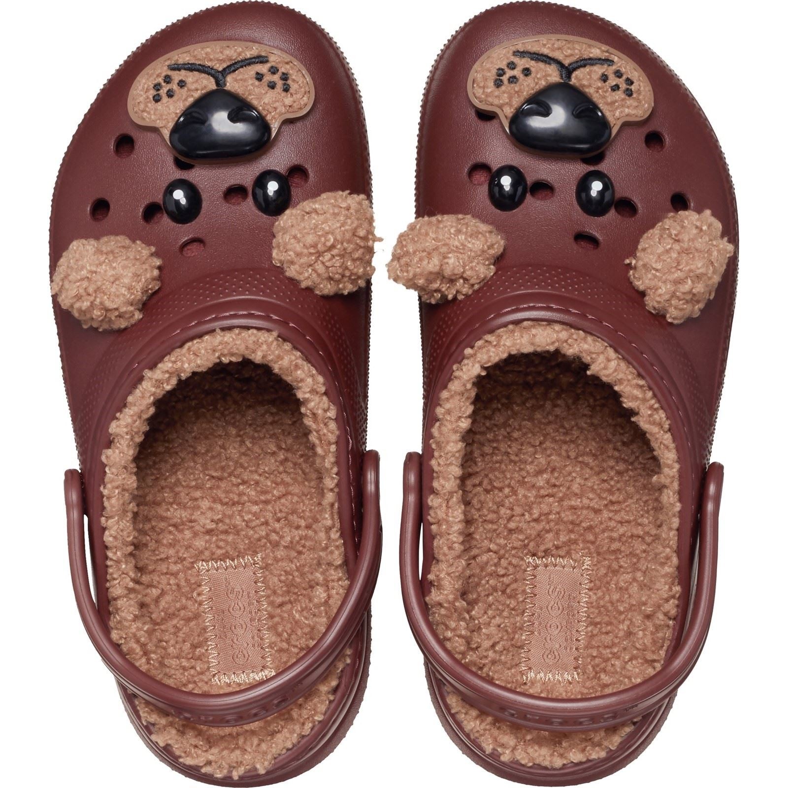 Crocs Toddler Classic Lined Sabots Enfant Mixte Ours En Thermoplastique