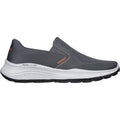 Skechers Equalizer 5.0 Grand Legacy Baskets Pour Homme En Toile De Couleur Anthracite