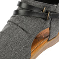 Blowfish Malibu Denver Sandales Grises Pour Femmes