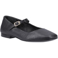 Hush Puppies Pasha Chaussures En Cuir Noir Pour Femme