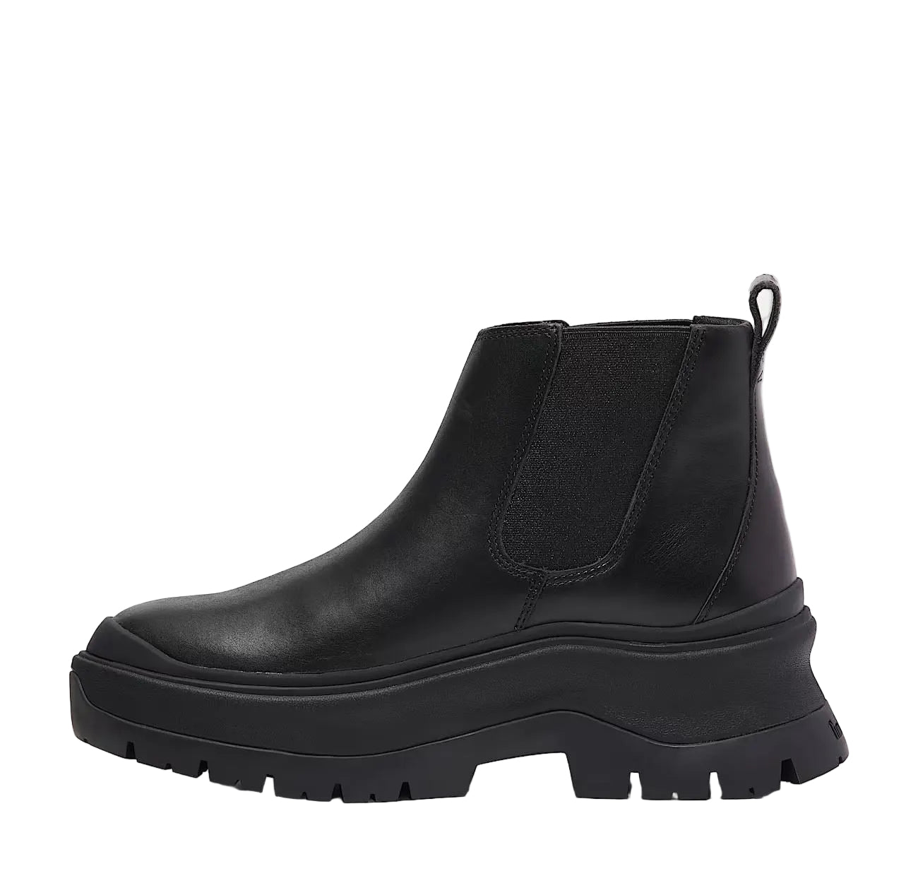 Timberland Roxie Lane Chelsea Bottes Noires En Cuir Pour Femmes