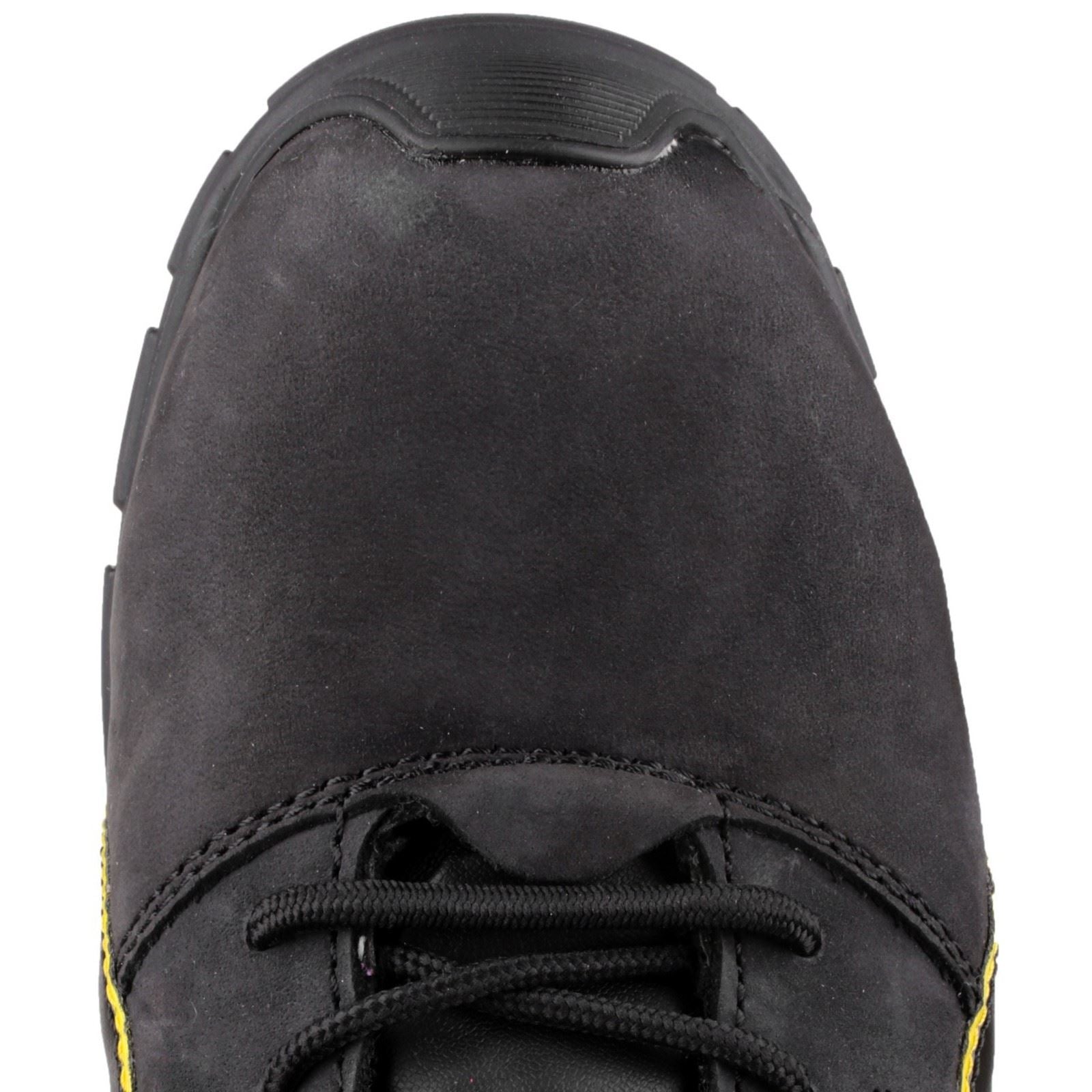 Puma Safety Bottes De Sécurité En Cuir Noir Amsterdam Mid