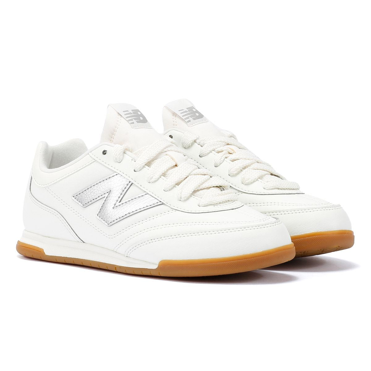 New Balance RC42 Baskets Sel Marin / Argent Métallisé En Cuir