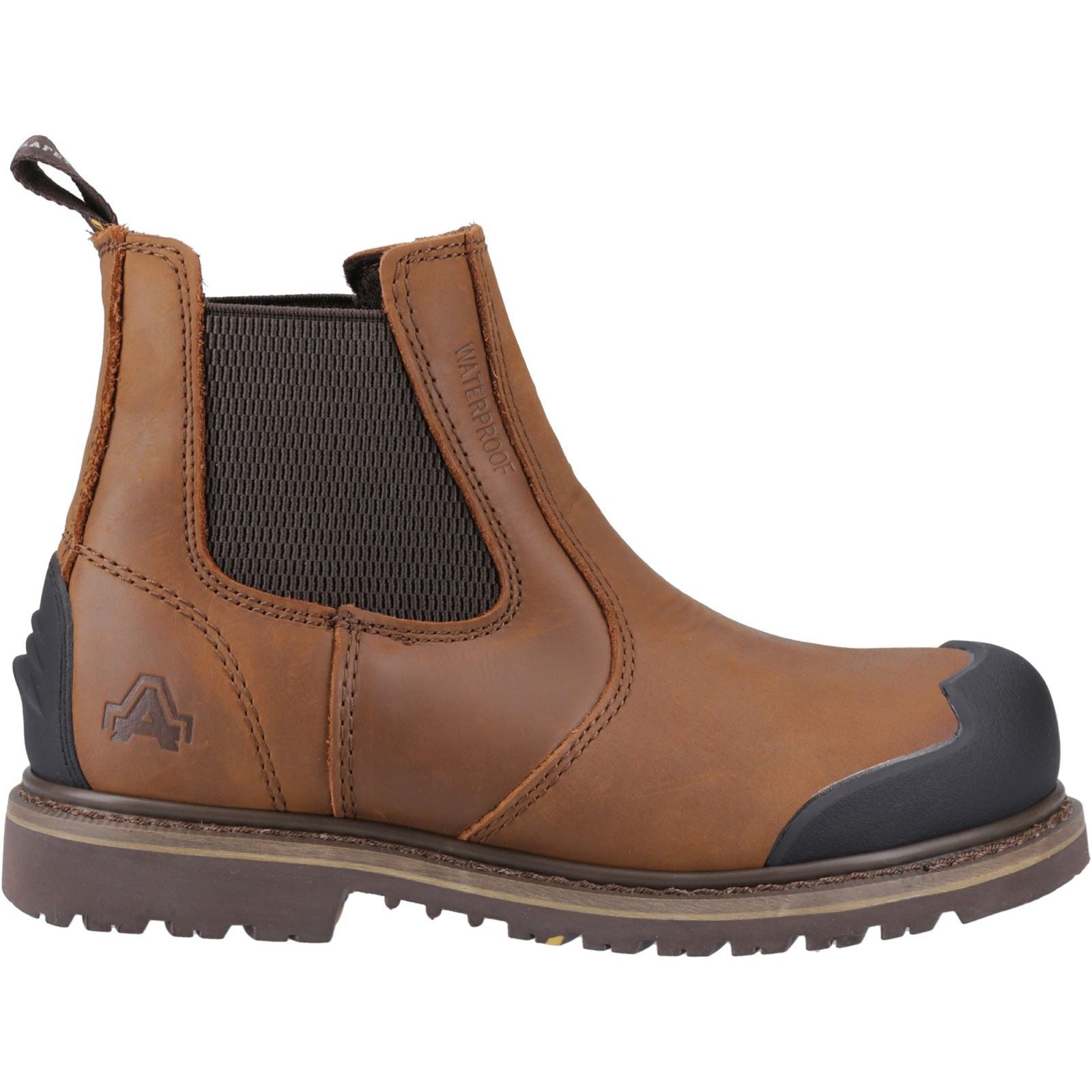 Amblers Safety Bottes De Sécurité En Nubuck Marron Fs225