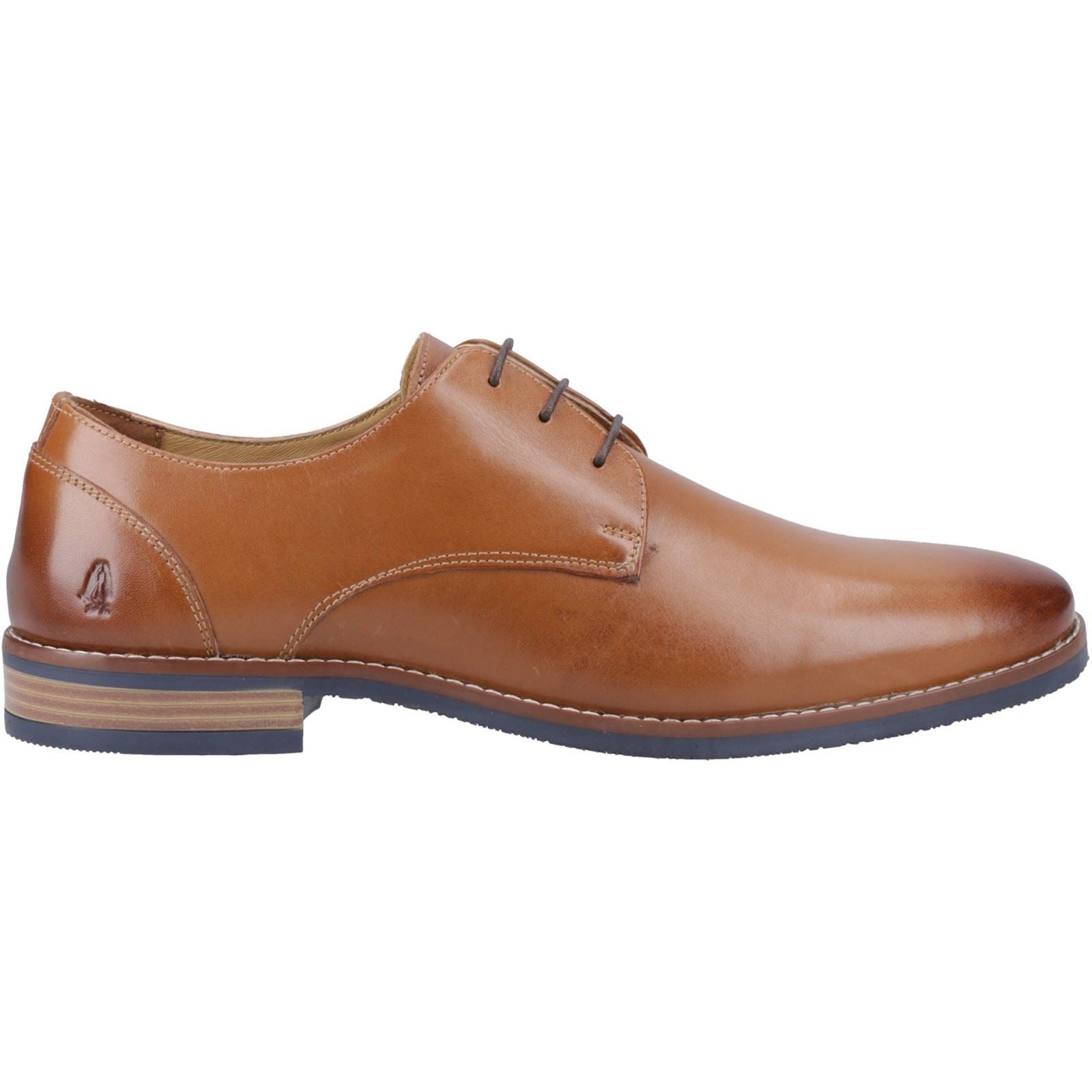 Hush Puppies Mike Chaussures À Lacets En Cuir Pour Homme Couleur Fauve