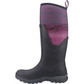 Muck Boots Arctic Sport II Tall Bottes D'hiver Hautes Pour Femmes En Caoutchouc Noir/magenta Dégradé