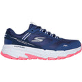 Skechers Performance GO RUN Trail Altitude 2.0 Ravine Chaussures De Sport Pour Femmes En Cuir Bleu Marine/orange
