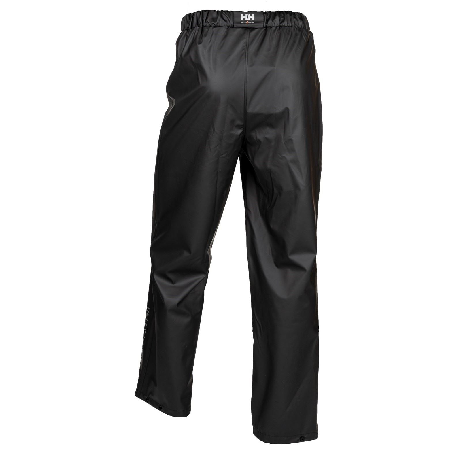 Helly Hansen Workwear Voss Pantalons De Pluie Noirs En Polyester Unisexe Pour Adultes