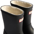 Hunter Kids First Insulated Bottes En Caoutchouc Noires Unisexes Pour Enfants