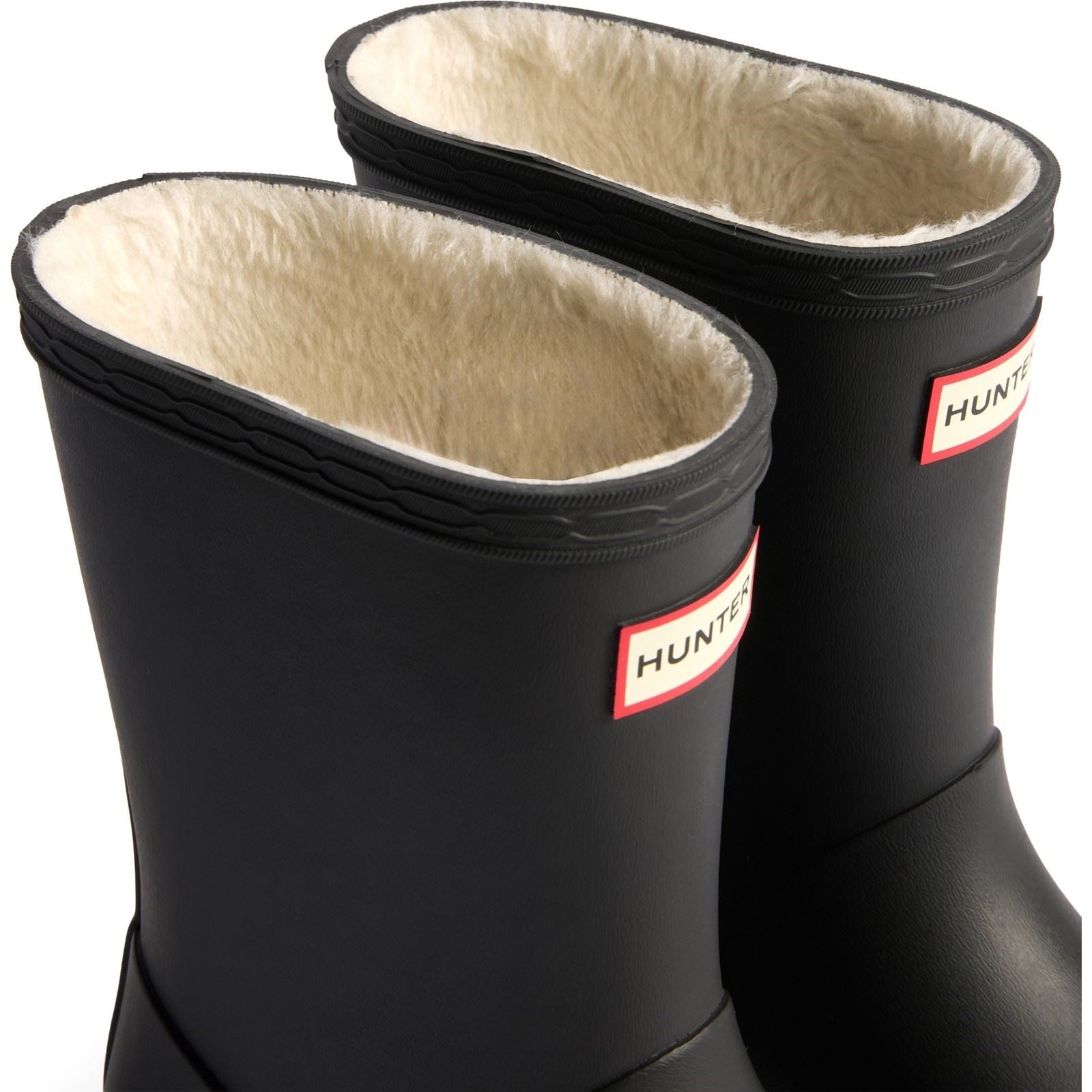 Hunter Kids First Insulated Bottes En Caoutchouc Noires Unisexes Pour Enfants