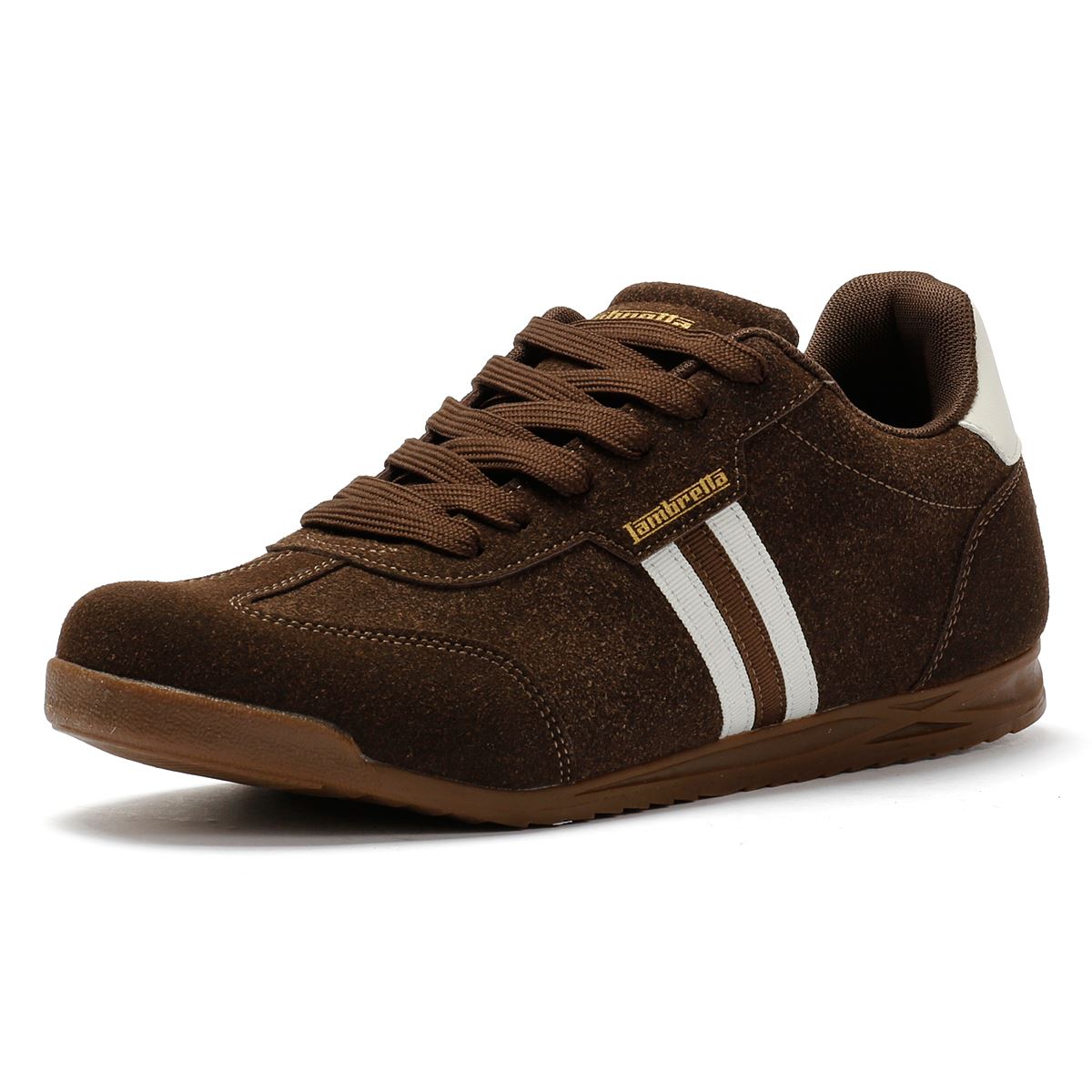 Lambretta Tackle Baskets Brunes Pour Hommes