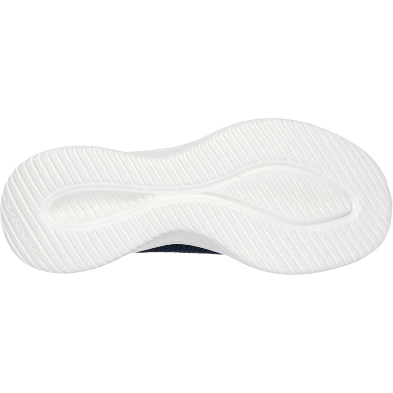 Skechers Ultra Flex 3.0 Easy Win Sneakers En Toile Pour Femmes De Couleur Marine