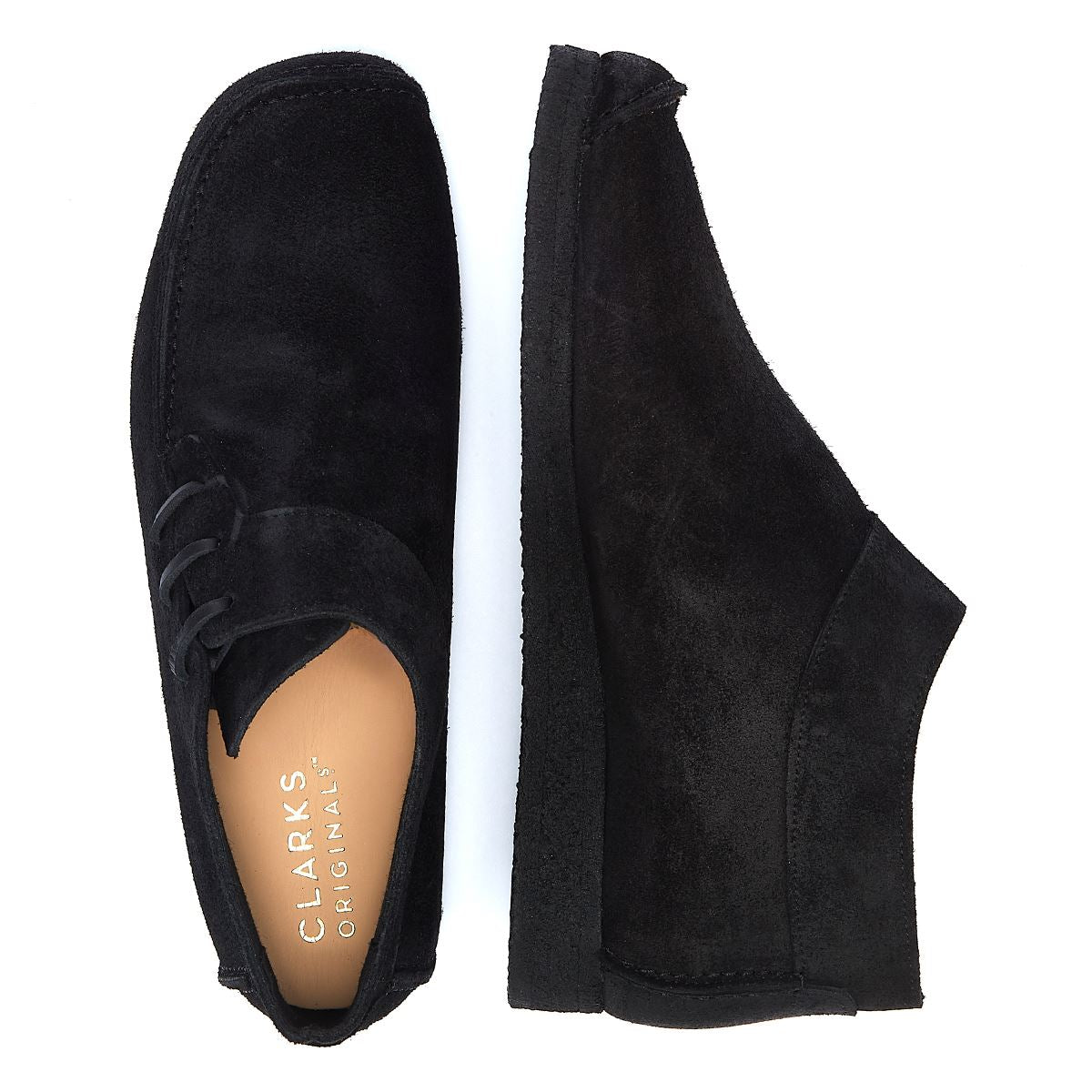Clarks Bottes Noires Pour Hommes "Lugger"