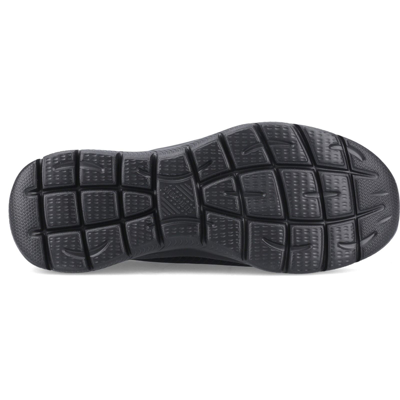 Skechers Summits - High Range Baskets Ajustées Noires En Textile Pour Homme