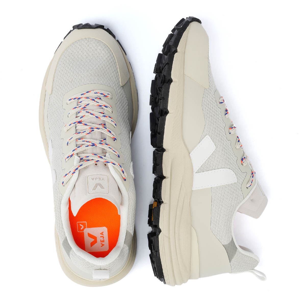 Veja Dekkan Baskets Pour Femmes En Synthétique Naturel/Blanc