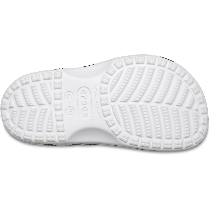 Crocs Classic Dalmatian Eva Bottes De Pluie Blanches Et Noires