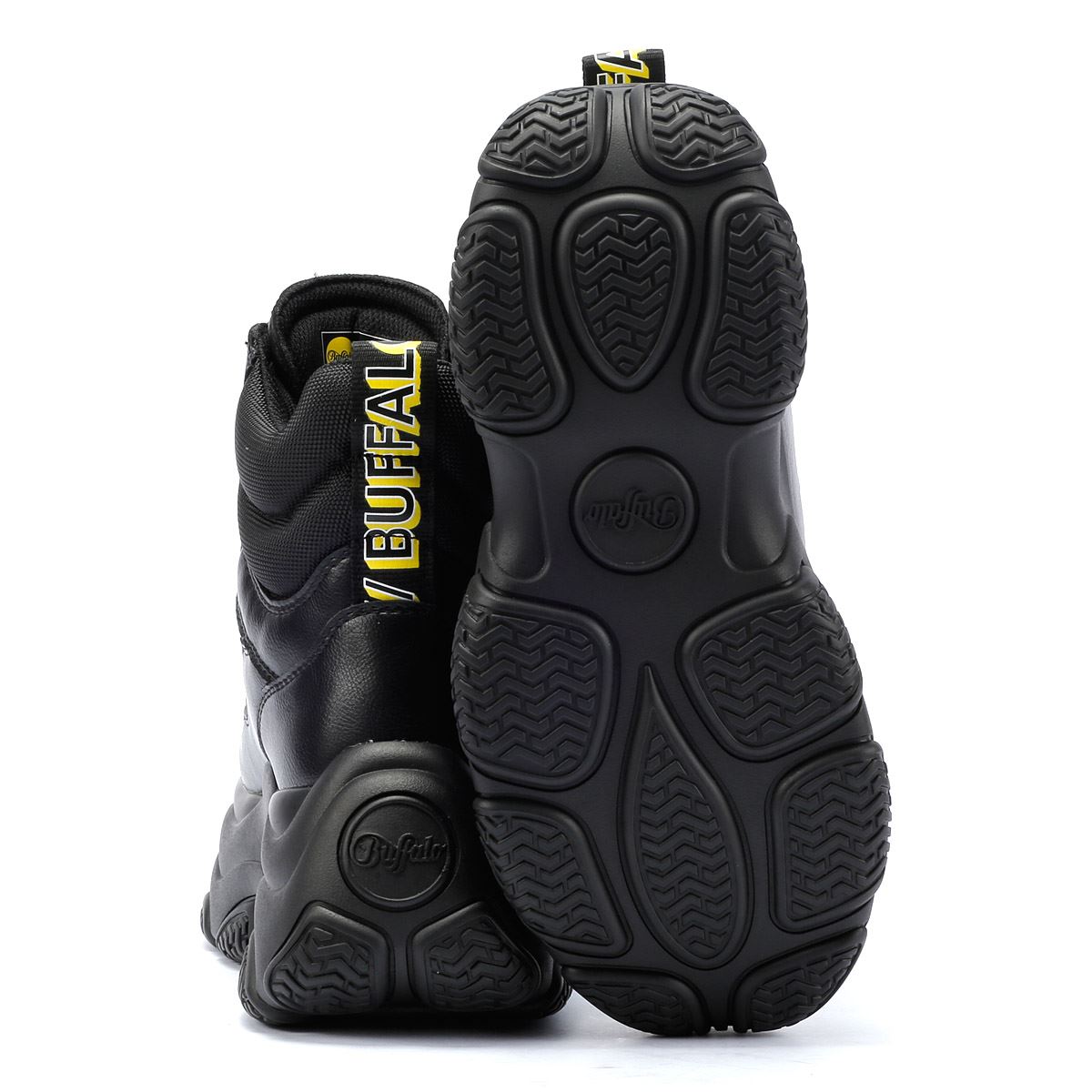 Buffalo Prowler Hike Hi bottes noires pour femmes