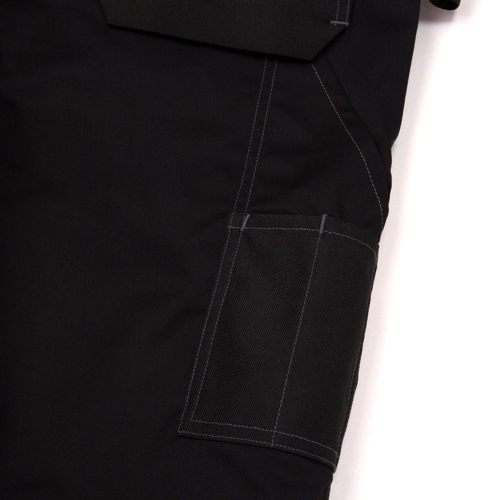 Caterpillar Essential Stretch Holster Shorts De Travail Noirs En Polyester Pour Hommes
