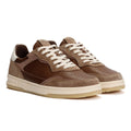 Clae Haywood Chaussures De Sport Marron Pour Homme En Cuir