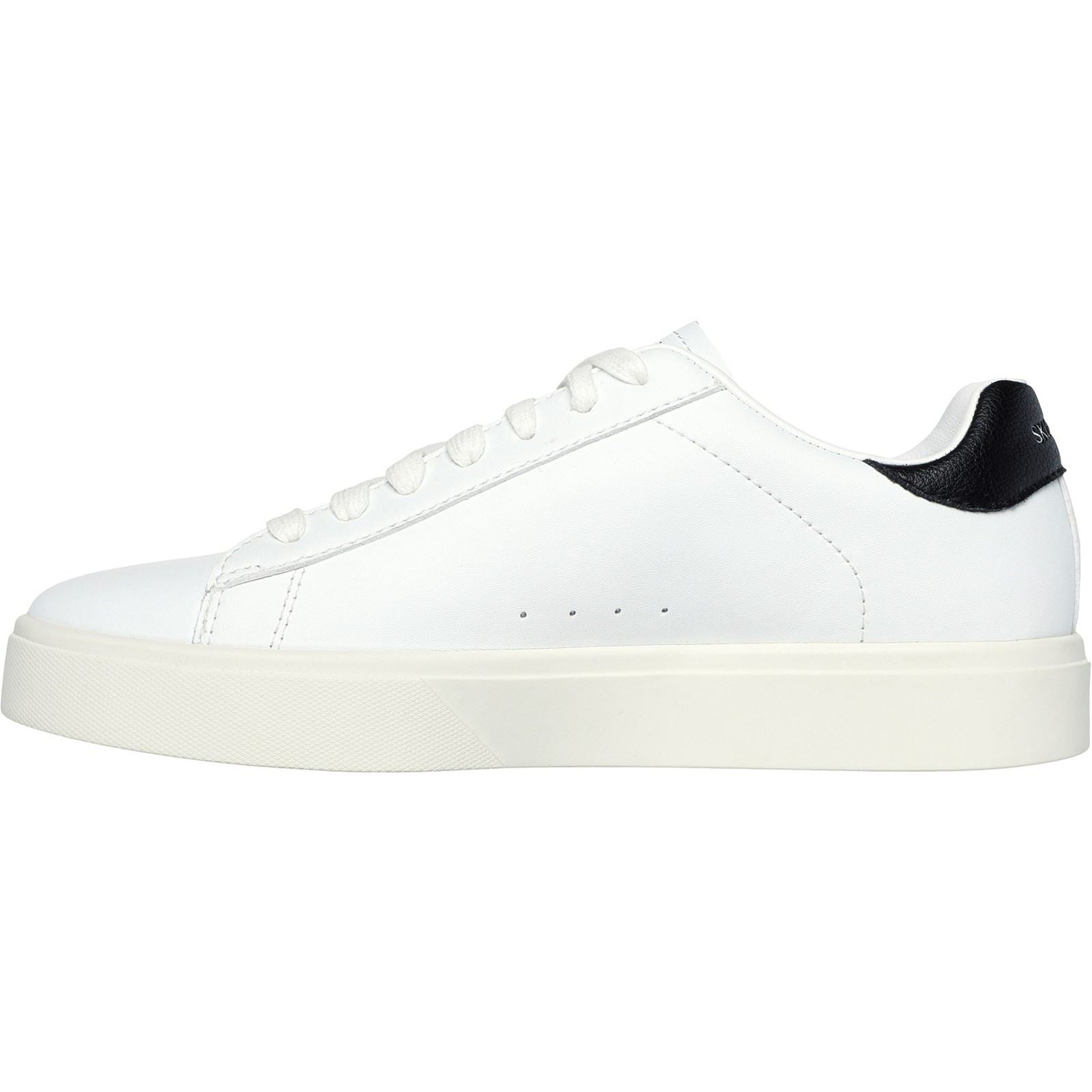 Skechers Eden LX Beaming Glory Baskets Blanches/Noires Pour Femmes En Synthétique