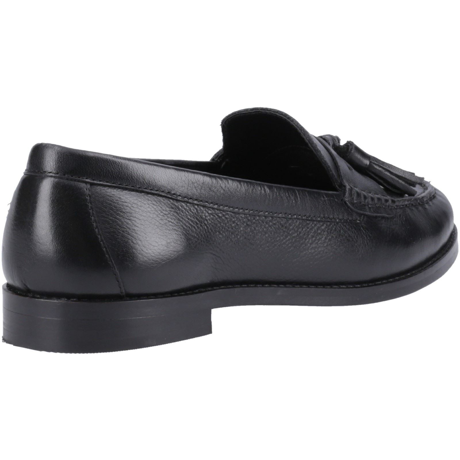 Hush Puppies Connie Mocassins Noirs Pour Femmes En Cuir