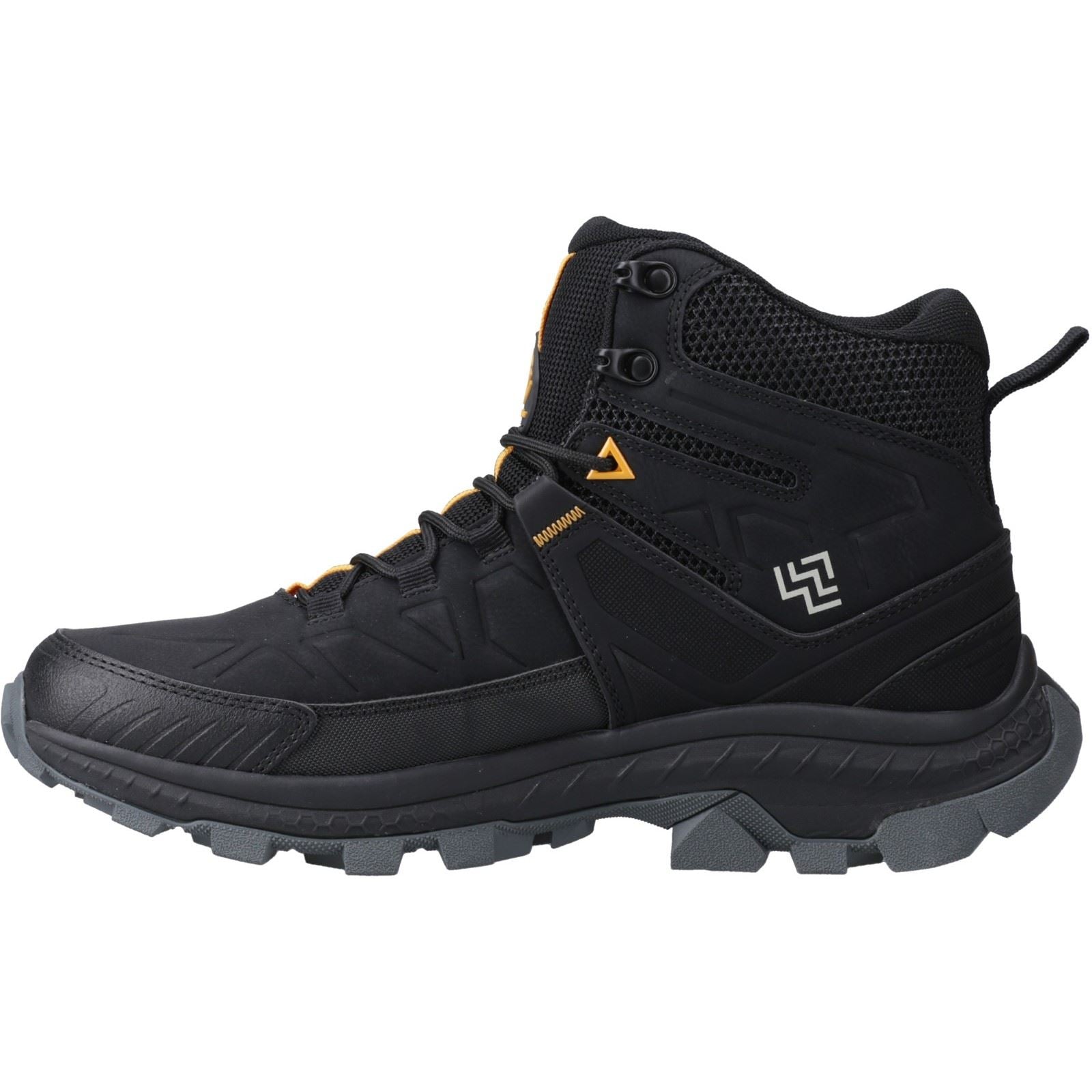 Hi-Tec Rainier Chaussures De Randonnée Noires Pour Homme En Polyester