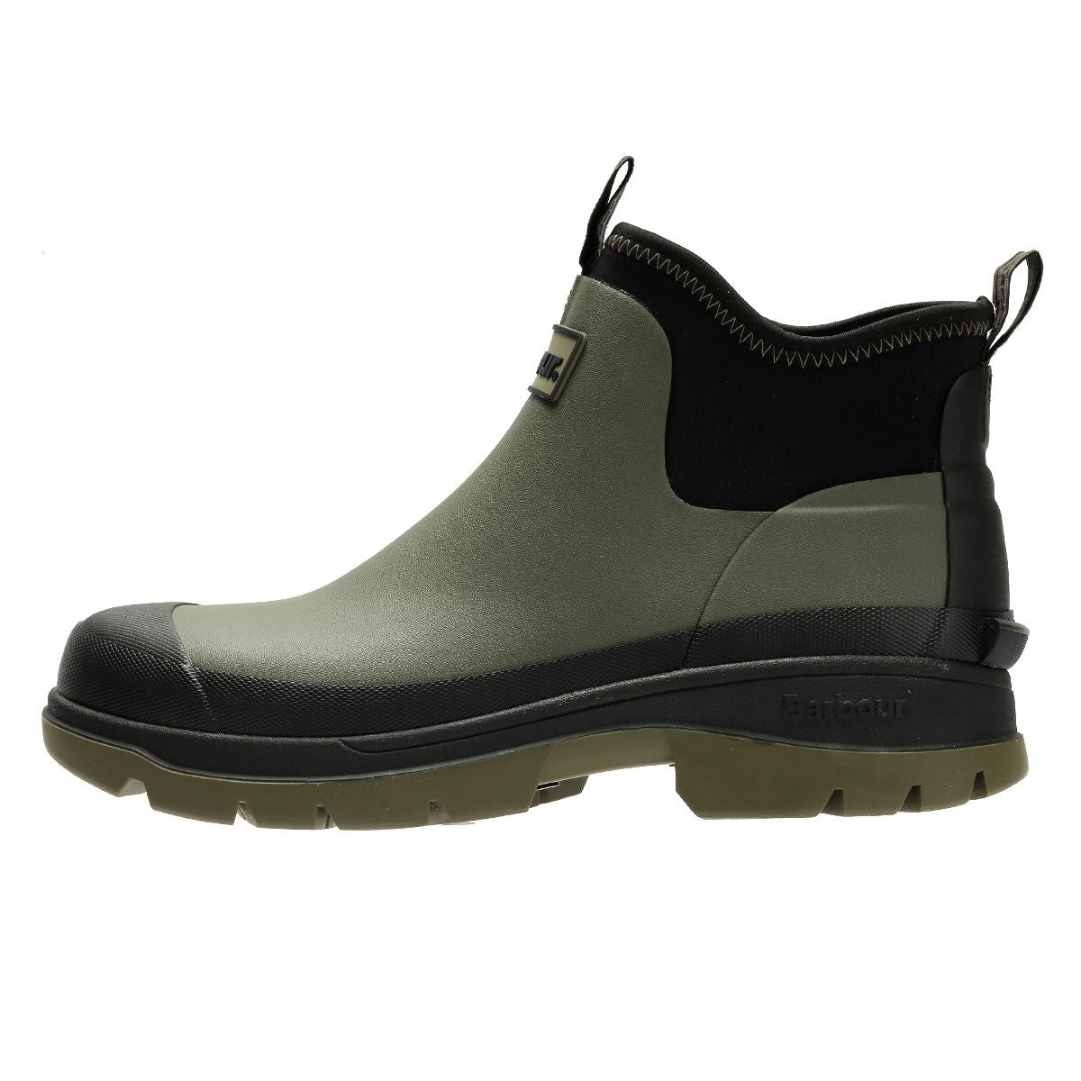 Barbour Ridge Bottes De Wellies Vertes En Caoutchouc Pour Hommes