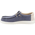 HEYDUDE Wally Coastline Chaussures Bateau En Tissu Pour Homme, Bleu Marine