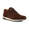 Dune Trilogy Chaussures Hommes En Daim Marron À Lacets