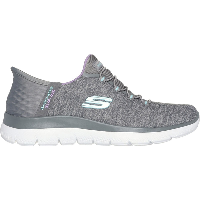 Skechers Summits Dazzling Haze Baskets Grises/Multicolores Pour Femmes
