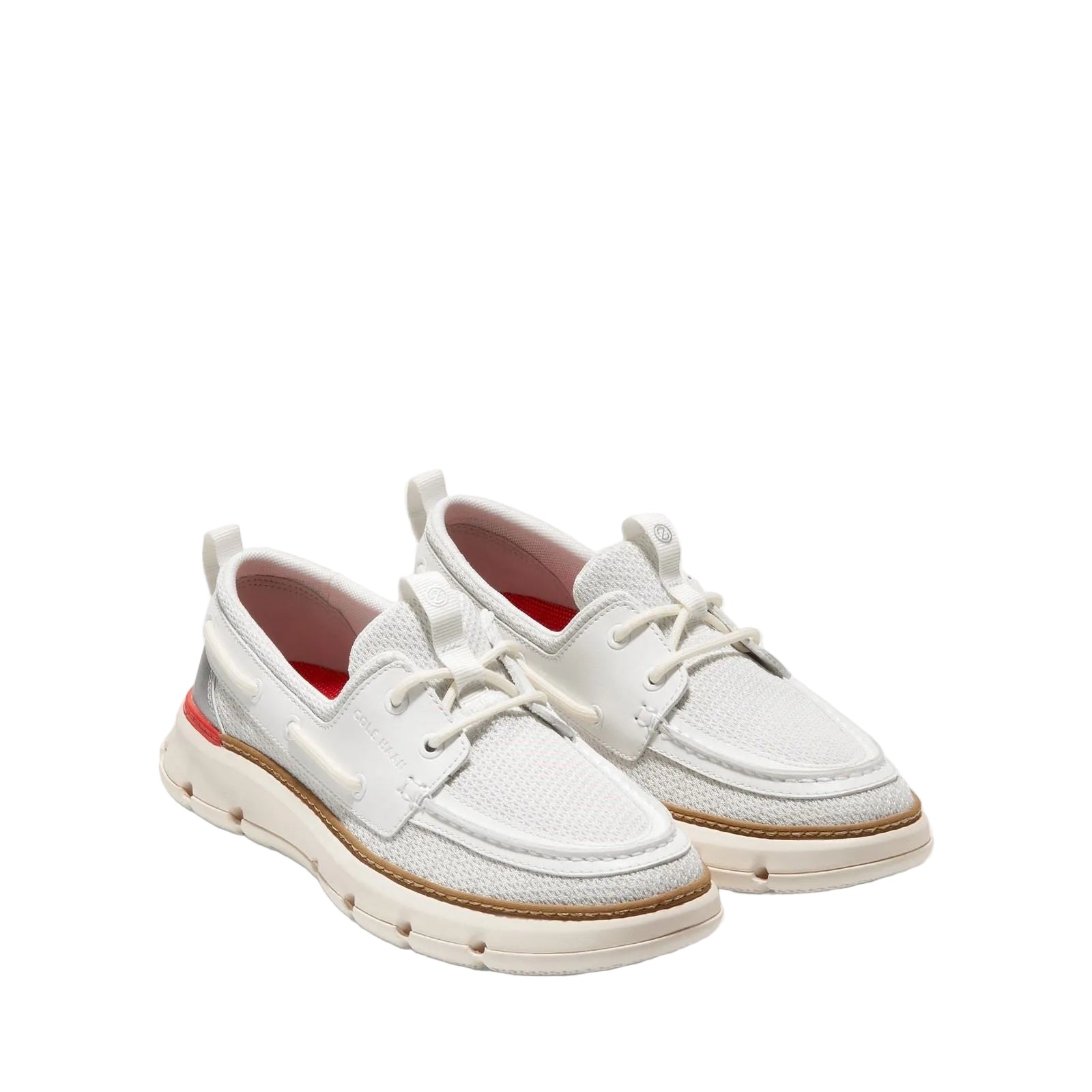 Cole Haan 4.ZeroGrand Regatta Mocassins Femme Blanc De Blanc