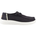 HEYDUDE Wendy Espadrille Woven Espadrilles Pour Femme En Mélange De Coton Noir