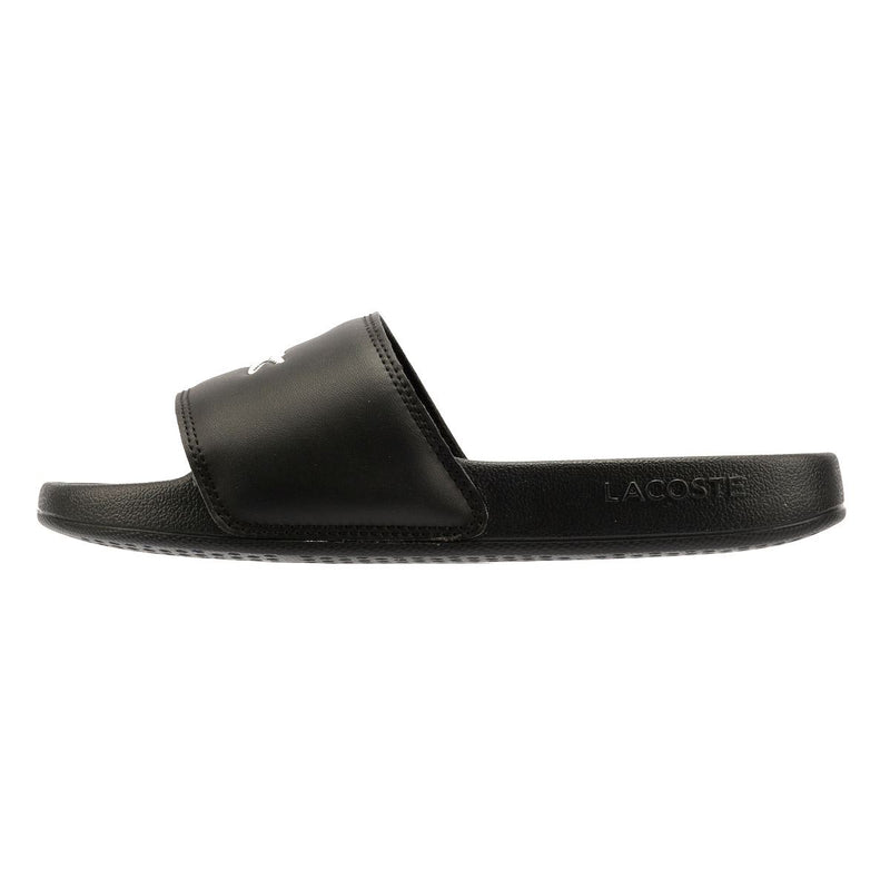 Lacoste Serve Slide 0.0 Sandales Noires Pour Femmes