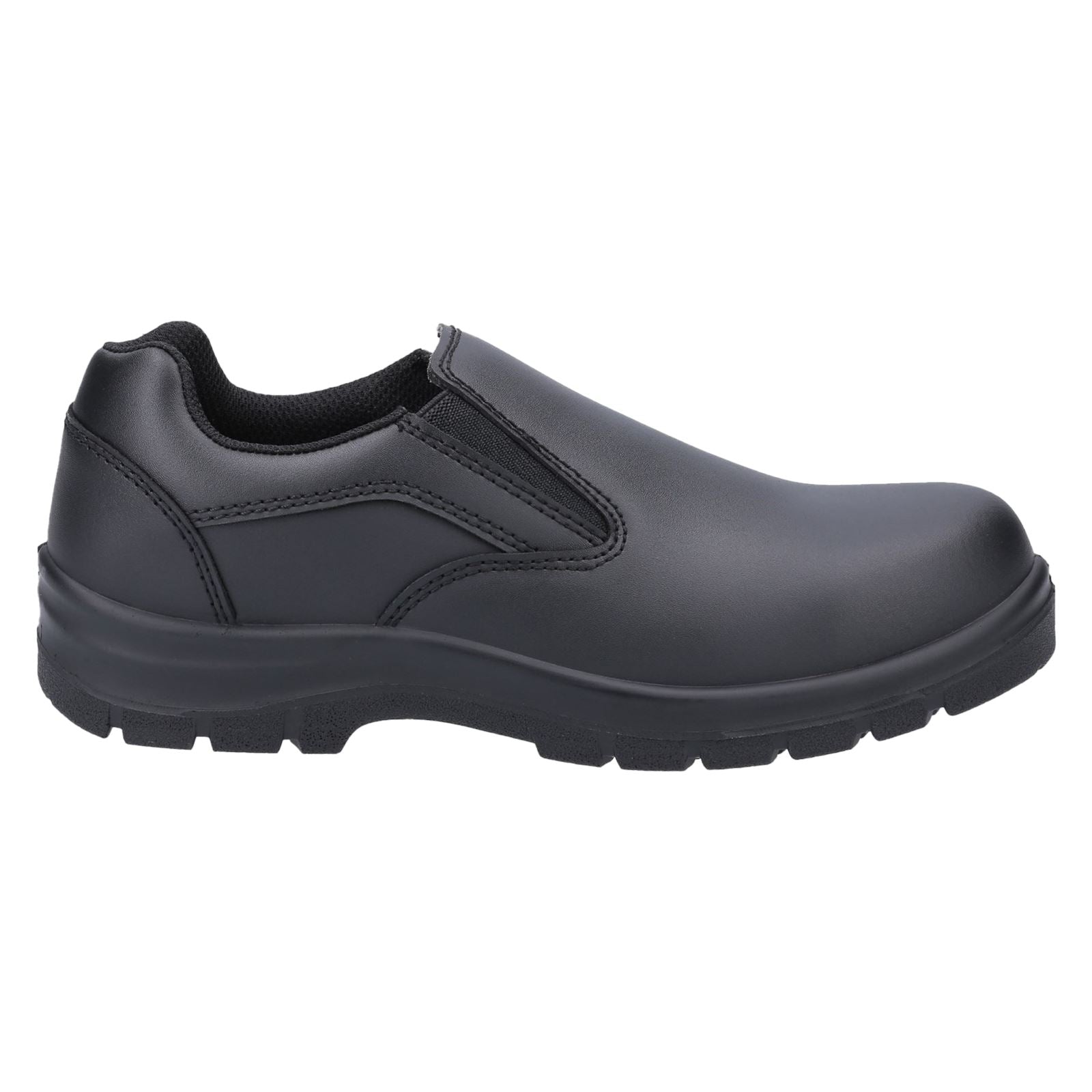 Amblers Safety Chaussures De Sécurité Noires En Cuir Pour Femmes As716C