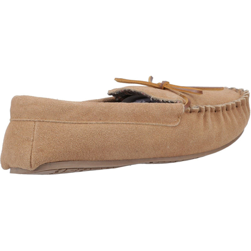 Hush Puppies Clyde Chaussons En Daim Pour Hommes De Couleur Tan