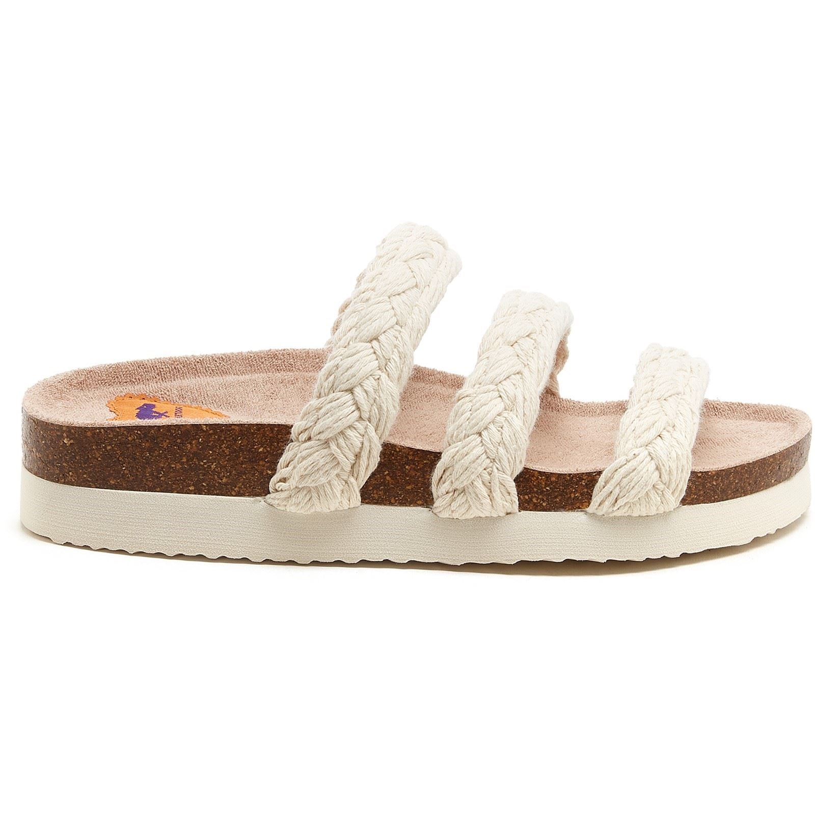 Rocket Dog Ashley String Braid Sandales Naturelles En Coton Pour Femmes