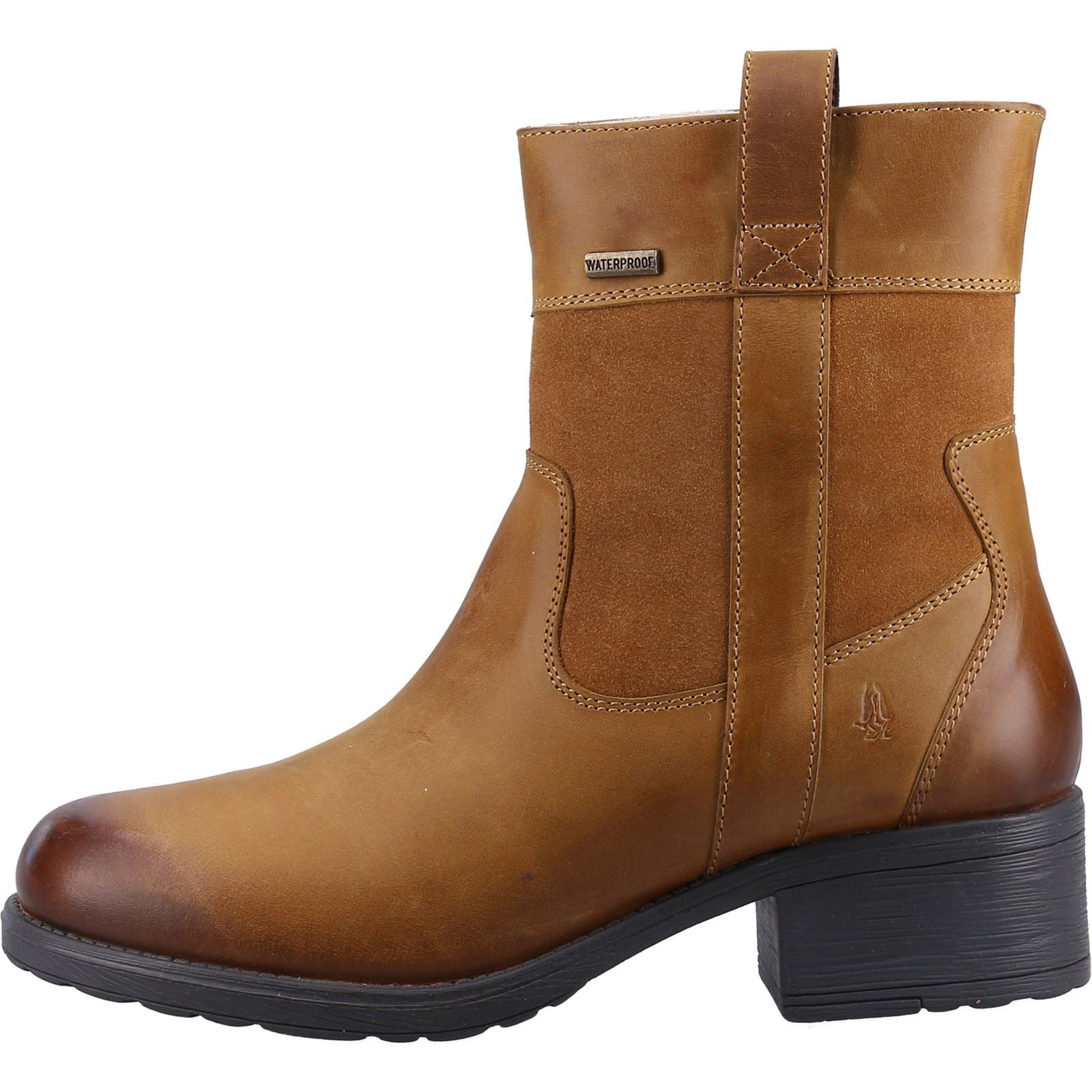 Hush Puppies Saskia Bottes En Daim Pour Femme En Couleur Beige