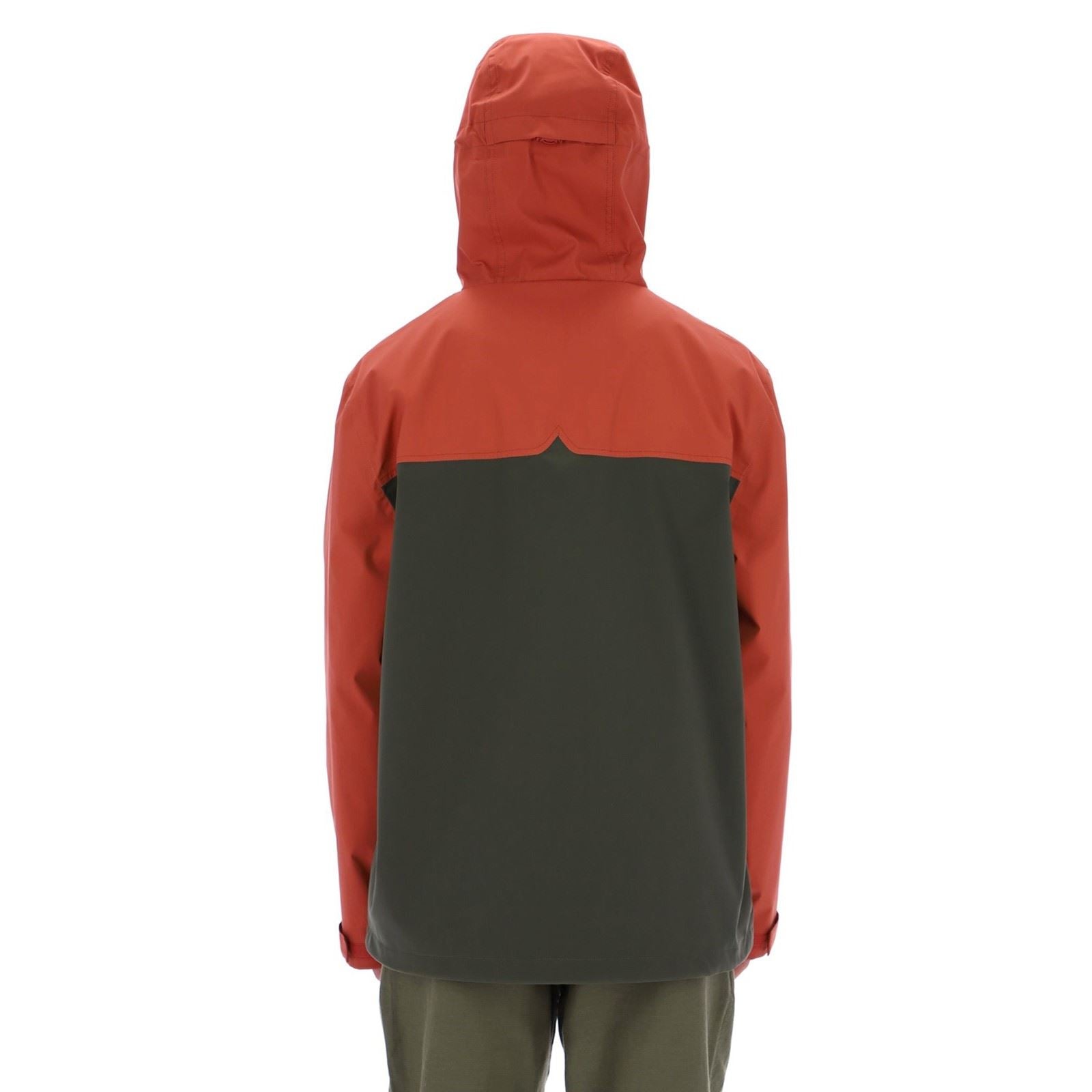 Hunter Original Mens Block Waterproof Veste De Pluie Rouge Pour Homme