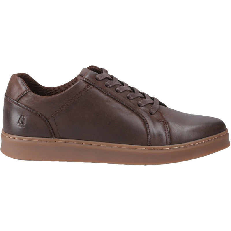 Hush Puppies Madden Baskets En Cuir Pour Homme Couleur Café