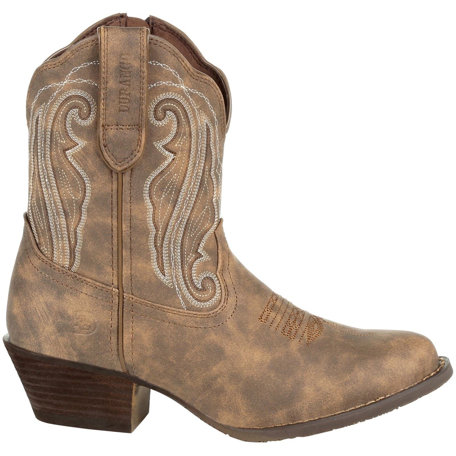 Durango Crush Bottes En Cuir Pour Femmes Driftwood