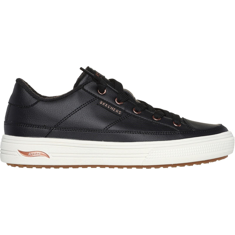 Skechers Arch Fit Arcade On My Way Sneakers Noires Pour Femmes En Synthétique
