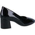 Hush Puppies Alicia Talons Hauts Noirs Pour Femmes En Cuir
