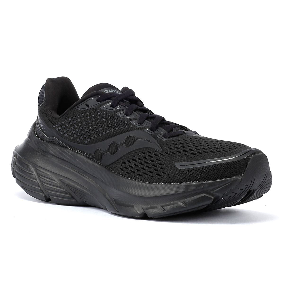 Saucony Guide 17 Baskets Noires Pour Hommes